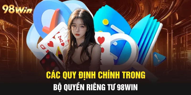 Các quy định chính trong bộ quyền riêng tư 98win 